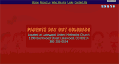 Desktop Screenshot of parentsdayoutcolorado.com