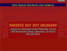 Tablet Screenshot of parentsdayoutcolorado.com